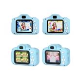 Dartwood Kids Digital Camera with 2.0” Color Display Screen - 32GB microSD Card Included (Blue)