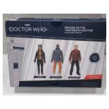 NEW Doctor Who Friends Of The Thirteenth Doctor Collection Action Figure Set -Khan/Sinclair/O