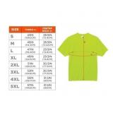 NEW Ergodyne GloWear 8089 Hi-Vis Short Sleeve T-Shirt -Non-Certified - LIME- Small