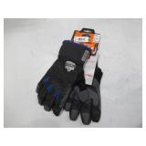 NEW Ergodyne ProFlex 817WP Thermal Waterproof Winter Work Gloves - Reinforced Palms - MEDIUM