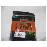 NEW Ergodyne Chill-Its 6690 Cooling Arm Sleeves - Performance Knit (Pair) - BLACK - LARGE