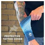 NEW Ergodyne Chill-Its 6695 Sun Protection Arm Sleeves (Pair) - BLUE - MED/LARGE
