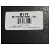 Skullerz 8991 Safety Helmet Visor - SMOKE - Anti Fog