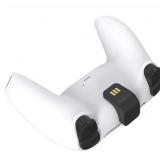 Wasserstein PS5 Charging Station for Sony PlayStation 5 DualSense Controller - Black