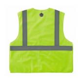 NEW Ergodyne GloWear 8215BA Breakaway Mesh Hi-Vis Safety Vest - Type R, Class 2, Economy - XS - LIME