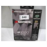 Monster M-Series Certified Premium HDMI Cable 2.0, 4K Ultra HD at 60Hz, 22.5 Gbps - 9.8 Ft