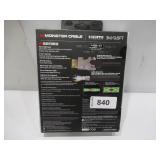 Monster M-Series Certified Premium HDMI Cable 2.0, 4K Ultra HD at 60Hz, 22.5 Gbps - 9.8 Ft