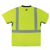 NEW Ergodyne GloWear 8283BK Lightweight Performance Hi-Vis T-Shirt - Type R, Class 2, Black Bottom Lime 2XL NEW Ergodyne GloWear 8283BK Lightweight Performance Hi-Vis T-Shirt - Type R, Class 2, Black Bottom Lime 2XL