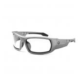 NEW 2 Pack of Ergodyne Skullerz ODIN Safety Glasses-Eye Protection Clear Lens Matte Gray Frame NEW 2 Pack of Ergodyne Skullerz ODIN Safety Glasses-Eye Protection Clear Lens Matte Gray Frame