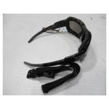 NEW 2 Pack of Ergodyne Skullerz LOKI Convertible Safety Spoggles w/ Strap -Black-Silver Mirror NEW 2 Pack of Ergodyne Skullerz LOKI Convertible Safety Spoggles w/ Strap -Black-Silver Mirror