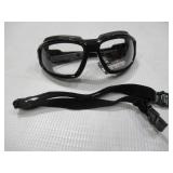 NEW 2 Pack of Ergodyne Skullerz LOKI Convertible Safety Spoggles w/ Strap -Black-Clear Lens NEW 2 Pack of Ergodyne Skullerz LOKI Convertible Safety Spoggles w/ Strap -Black-Clear Lens