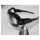 NEW 2 Pack of Ergodyne Skullerz LOKI Convertible Safety Spoggles w/ Strap -Black-Clear Lens NEW 2 Pack of Ergodyne Skullerz LOKI Convertible Safety Spoggles w/ Strap -Black-Clear Lens
