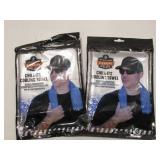 NEW 2 Pack of Ergodyne Chill-Its 6606FR FR Cooling Towel - BLUE NEW 2 Pack of Ergodyne Chill-Its 6606FR FR Cooling Towel - BLUE