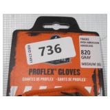 NEW Ergodyne ProFlex 820 High Abrasion Handling Gloves Feature Tena-Grip for Extra Protection - MEDIUM