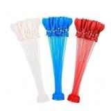 NEW ZURU Red White Blue Water Slide Large 2 Lane With 8 Bunch O Balloons