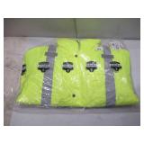 NEW Ergodyne GloWear 8385 4-in-1 Hi-Vis Winter Jacket Parka - Type R, Class 3/2 - LIME - XL