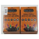 NEW Pair of Celebrations Multicolored 50 ct LED String Lights NEW Pair of Celebrations Multicolored 50 ct LED String Lights