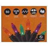 NEW Pair of Celebrations Multicolored 50 ct LED String Lights NEW Pair of Celebrations Multicolored 50 ct LED String Lights