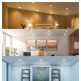 Feit Electric 75W Replacement 5-CCT LED Recessed Downlight 4PK Feit Electric 75W Replacement 5-CCT LED Recessed Downlight 4PK