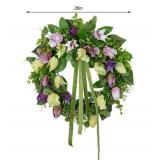 Members Mark 26 Inch Spring Wreath - Tulips Members Mark 26 Inch Spring Wreath - Tulips