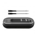 CHEF iQ Sense Smart Wireless Ultra-Thin Meat Thermometer, Unlimited Range, Bluetooth & Wifi, - 2 Probe Set with Smart Hub CHEF iQ Sense Smart Wireless Ultra-Thin Meat Thermometer, Unlimited Range, Bluetooth & Wifi, - 2 Probe Set with Smart Hub