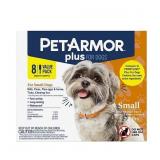 NEW PetArmor Plus Topical Flea and Tick Prevention for Dogs, 8-Month Supply, Small Dogs 5-22 lbs. NEW PetArmor Plus Topical Flea and Tick Prevention for Dogs, 8-Month Supply, Small Dogs 5-22 lbs.
