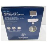 NEW Westinghouse 2000 Lumen Solar Triple Head LED Security Light NEW Westinghouse 2000 Lumen Solar Triple Head LED Security Light