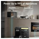 Anker SOLIX F2600 Portable Power Station - 2560W/2400W with 3 - 200W Solar Panels Anker SOLIX F2600 Portable Power Station - 2560W/2400W with 3 - 200W Solar Panels