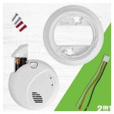 NEW First Alert Combination Smoke & Carbon Monoxide Alarm, Interconnect Hardwire Detector with Battery Backup NEW First Alert Combination Smoke & Carbon Monoxide Alarm, Interconnect Hardwire Detector with Battery Backup
