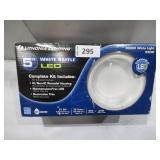 Lithonia Lighting 93CRI 5 Inch Lens Kit with Halogen Lamp Included in White Lithonia Lighting 93CRI 5 Inch Lens Kit with Halogen Lamp Included in White