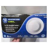 Lithonia Lighting 93CRI 5 Inch Lens Kit with Halogen Lamp Included in White Lithonia Lighting 93CRI 5 Inch Lens Kit with Halogen Lamp Included in White
