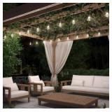 Artika Blaze 20 LED Bulb Outdoor Solar String Lights - 42 Feet - Matte Black Artika Blaze 20 LED Bulb Outdoor Solar String Lights - 42 Feet - Matte Black