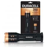NEW Duracell 350 Lumen Aluminum Focusing Flashlight - Ultra-Light - 3 Modes and 3-AAA Batteries Included NEW Duracell 350 Lumen Aluminum Focusing Flashlight - Ultra-Light - 3 Modes and 3-AAA Batteries Included