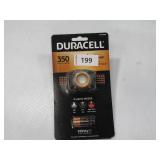 NEW Duracell 350 Lumen Focusing LED Headlamp - Comfortable and Ultra-Strong Design with 3 Modes and 3-AAA Batteries Included NEW Duracell 350 Lumen Focusing LED Headlamp - Comfortable and Ultra-Strong Design with 3 Modes and 3-AAA Batteries Included