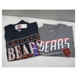 PAIR of 2 NEW Chicago Bears NFL Football Men PAIR of 2 NEW Chicago Bears NFL Football Men