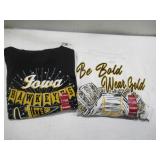 PAIR of 2 NEW Iowa Hawkeyes NCAA Men PAIR of 2 NEW Iowa Hawkeyes NCAA Men