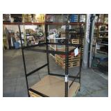 Adjustable Black Metal Frame Built to Fit Onto Pallets - Perfect for Projects Adjustable Black Metal Frame Built to Fit Onto Pallets - Perfect for Projects
