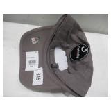 NEW University of North Dakota Fighting Hawks Baseball Cap OSFM - Gray NEW University of North Dakota Fighting Hawks Baseball Cap OSFM - Gray