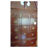 Tall Newer Queen Ann Tall Dresser 40" x 83" x 18"
