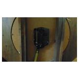 Verichron Wall Clock and Vintage Electric Porcelain Clock