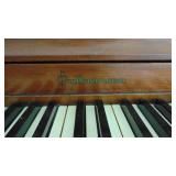 Gulbranson Walnut Piano. (Contents on piano Not included)