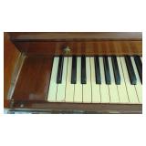 Gulbranson Walnut Piano. (Contents on piano Not included)