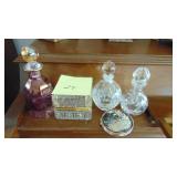Assorted Perfumes, Crystal Box, Compact- 1 Perfume is Waterford