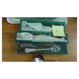 Assorted Silverplate Spoons and Serving Pieces
