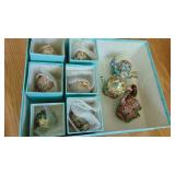 6- Bells and 3 Teapot Decor items