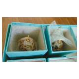 6- Bells and 3 Teapot Decor items