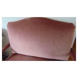 Vintage Looking Settee With Paw Feet, 50" x 45" x 34"