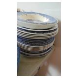 Various Blue and White China, Not all the same Pattern