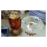 Vintage Lighter and Ashtray