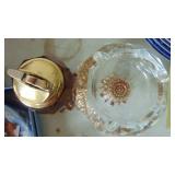 Vintage Lighter and Ashtray